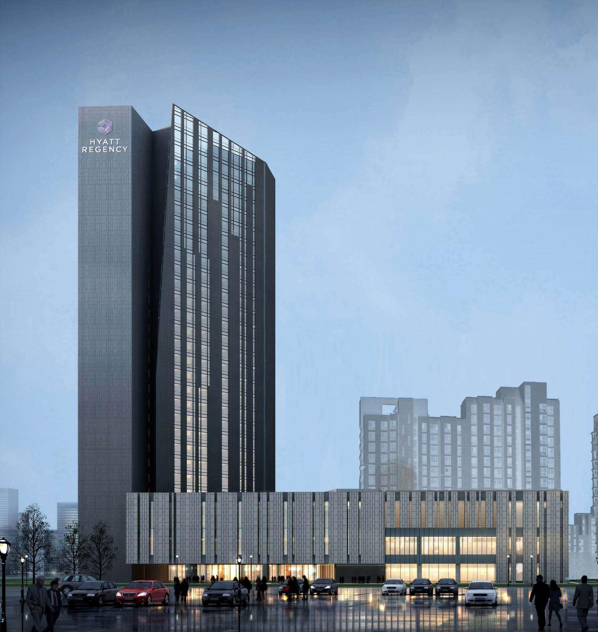 Hyatt Regency Tianjin East Hotel Exterior photo